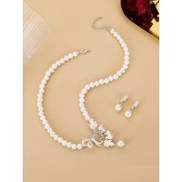 SET662 - Elegant Pearl Jewellery Set